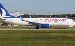 Anadolujet uçağı, yakıtı kritik seviyenin altına düşünce Elazığ’a acil iniş yaptı