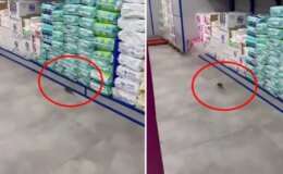 Ünlü zincir markette mide bulandıran görüntü