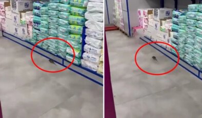 Ünlü zincir markette mide bulandıran görüntü