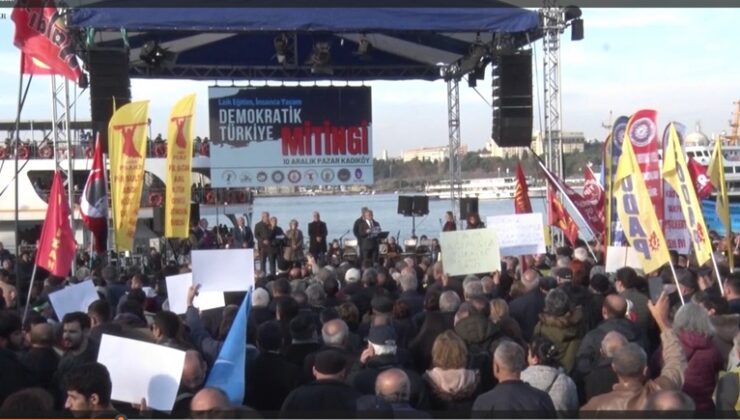 “DEVLET ALEVİLERE RÜŞVET TEKLİF EDİYOR” ALEVİ DERNEKLERİNİN HAK ARAYIŞI MİTİNGİ