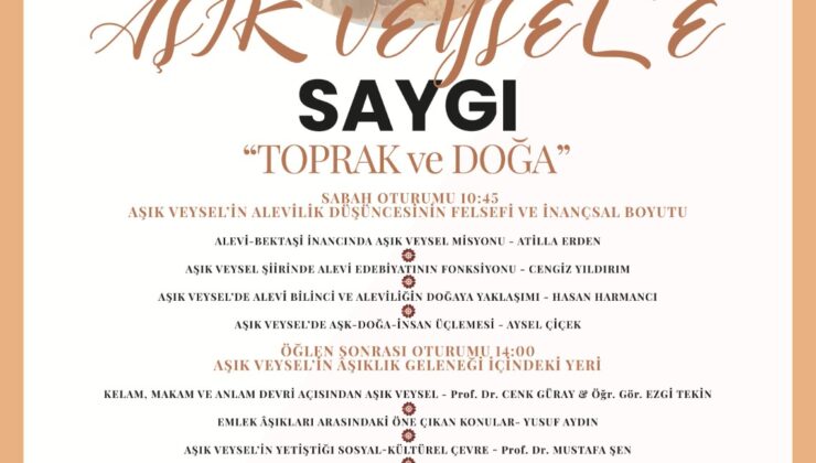 BÜYÜK USTAYA ÖZEL PROGRAM-AŞIK VEYSEL