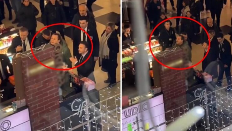 Ünlü sunucu Armağan Çağlayan, çekim için gittiği AVM’de çalışanlarla tartıştı