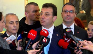 Ekrem İmamoğlu: Sayın Kurum’a adaylığı hayırlı olsun demek isterim
