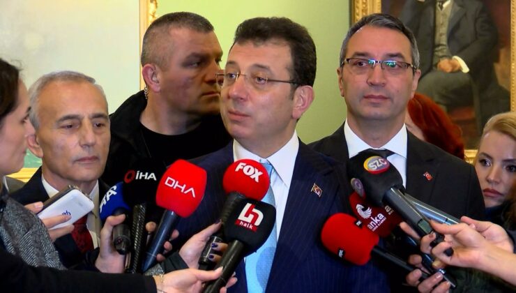 Ekrem İmamoğlu: Sayın Kurum’a adaylığı hayırlı olsun demek isterim