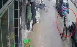 Ordu’da fırtına nedeniyle bir kişi ağaca tutunarak durabildi