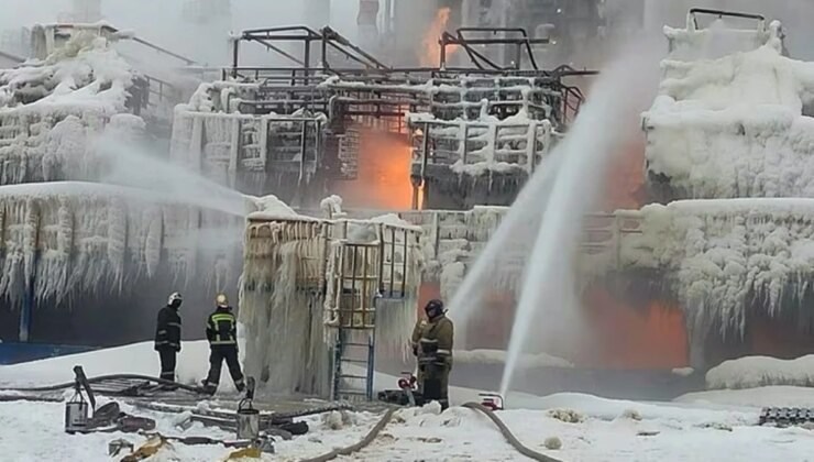 Rusya’nın en büyük bağımsız doğal gaz şirketi Novatek’in petrol tesisine İHA saldırısı düzenlendi, üretim durdu