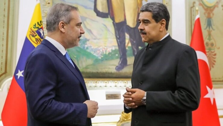 Bakan Fidan’ı kabul eden Maduro’dan Erdoğan’a övgü: Cesareti hayranlık verici