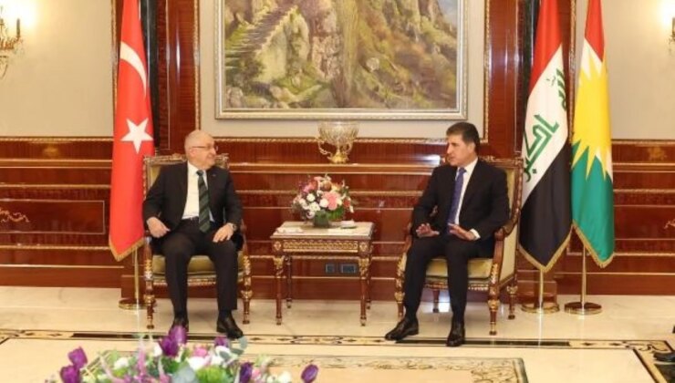 Bakan Güler, IKBY Başkanı Barzani ile görüştü! Ele alınan konu tüm bölgeyi ilgilendiriyor