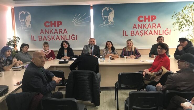 CHP İL BAŞKANLIĞI SEÇİM ÖNCESİ KOLLARI SIVADI “ÇALIŞMA MASALARI” GÖREV BAŞINDA