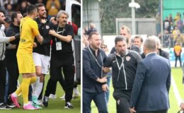 Bodrum FK-Eyüpspor maçında çıkan olaylarda Arda Turan’a yabancı madde isabet etti, 1 oyuncu yaralandı