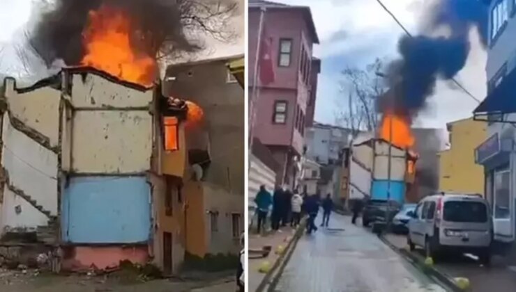 Fatih’te 3 katlı binada yangın: 1 ölü