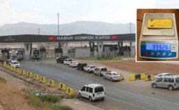 Gümrükte yakalandı! Ekmeğin içinden 1 kilo altın çıktı