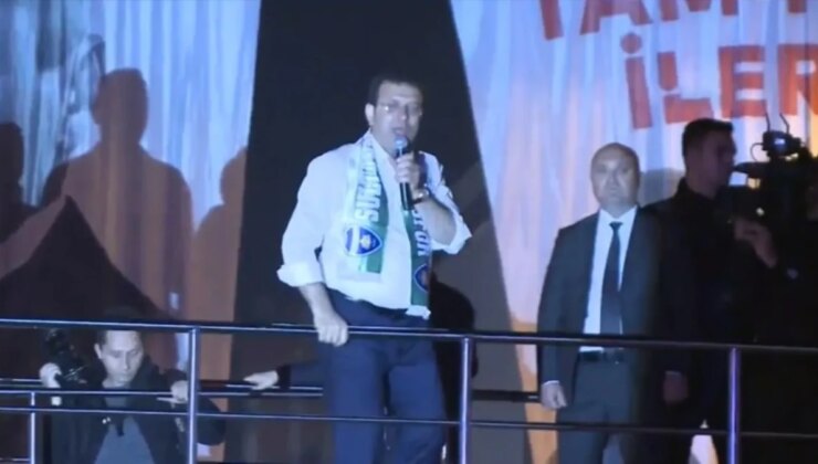 İmamoğlu’ndan gövde gösterisi! Seçim öncesi son konuşmasını AK Parti’nin kalesinde yaptı
