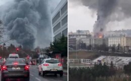 İTÜ’de yangın paniği! Dumanlar gökyüzünü kapladı