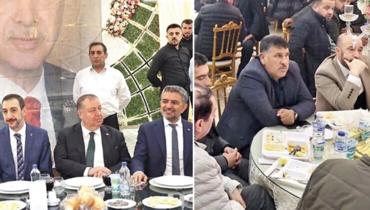 Tartışma yaratan iftar yemeği! Vekillere porselen tabak, vatandaşa köpük tabldot