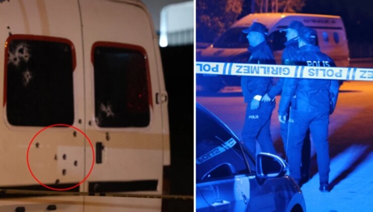 Seyir halindeki minibüse kurşun yağdırdılar! Araçtaki kardeşlerden biri can verdi