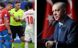 Verdiği kararlar tepki çekmişti! Cumhurbaşkanı Erdoğan’dan Türkiye-Çekya maçının hakemine eleştiri