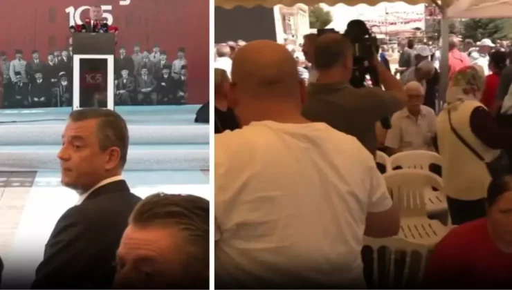 AK Partili isme soğuk duş! Konuşmaya başlayınca vatandaşlar alanı terk etmeye başladı