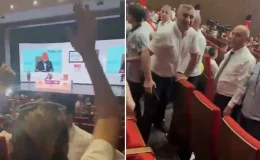 AK Partili isim konuşmacı olarak katıldığı fuarda protesto edildi