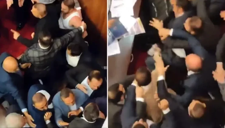 Ankara Büyükşehir Belediye Meclisi’nde tekme tokat “konser” kavgası