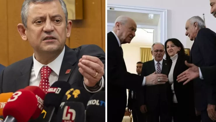 DEM heyeti ile Bahçeli görüşmesine CHP lideri Özel’den ilk yorum
