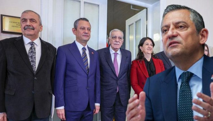 DEM Parti heyeti – CHP görüşmesi sona erdi