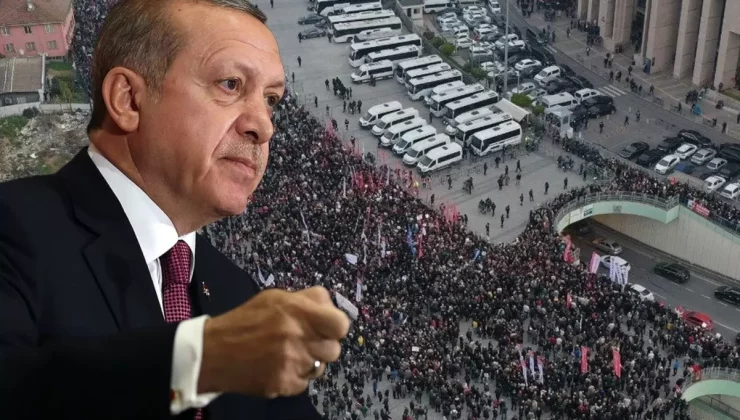 Cumhurbaşkanı Erdoğan’dan Çağlayan Adliyesi önünde atılan slogana tepki