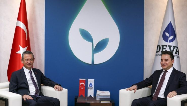 Özgür Özel, Ali Babacan’ı ziyaret etti