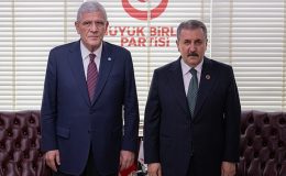 Müsavat Dervişoğlu, Mustafa Destici’yle görüştü