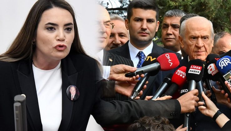 Alparslan Türkeş’in kızı Bahçeli’nin sözlerine isyan etti: ‘En büyük saygısızlık’