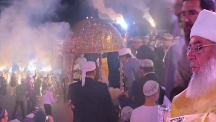 Menzil tarikatı, torun nişanında coştu