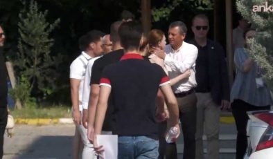 Özgür Özel, Ferdi Zeyrek’in kızını sınav sabahı yalnız bırakmadı